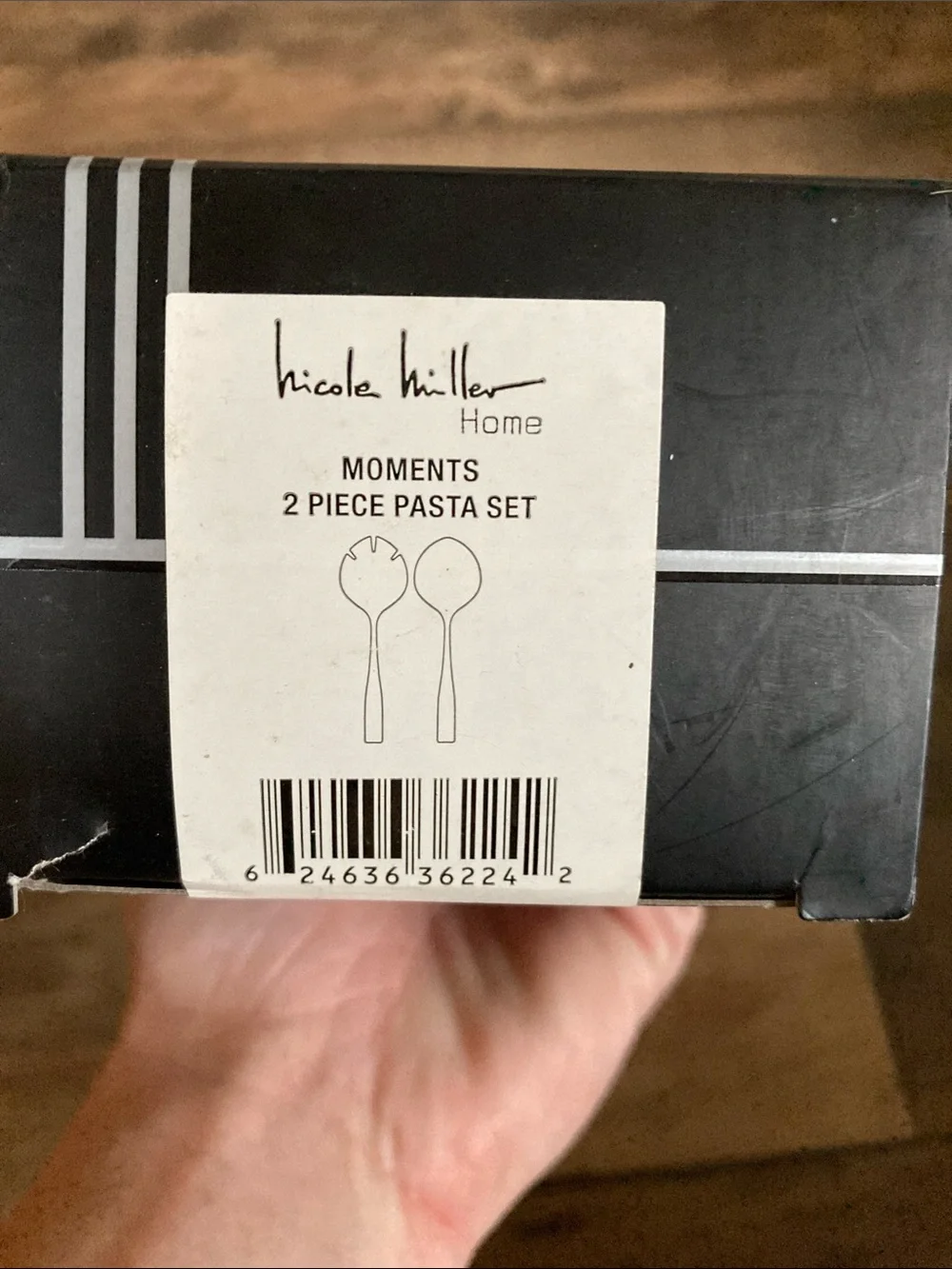 Nicole Miller 2 piece pasta set